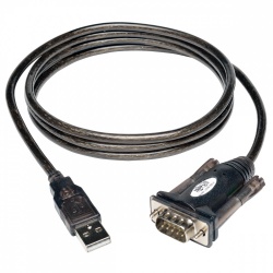 Tripp Lite Cable Serial USB A Macho - DB9, 400mm 