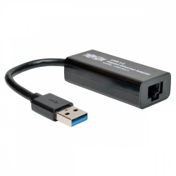 Tripp Lite USB 3.0 A Macho - RJ-45 Hembra, Negro 