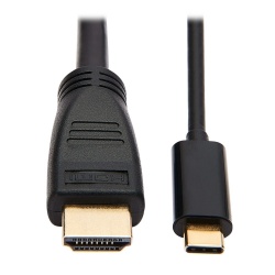 Tripp Lite by Eaton Cable USB C Macho - HDMI Macho, 90cm, Negro 
