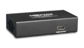 Tripp Lite by Eaton Divisor HDMI - Cat5/6 RJ-45, 1920 x 1080 Pixeles, Negro 
