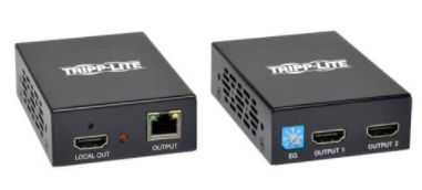 Tripp Lite by Eaton Extensor de Video HDMI Alámbrico por Cat5/5e/6, 4x HDMI, 2x RJ-45, 53 Metros 