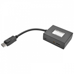Tripp Lite by Eaton Video Splitter HDMI, 2x HDMI, 1x DisplayPort, 1x USB A 