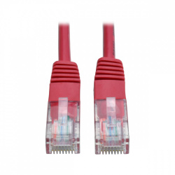 Tripp Lite by Eaton Cable Patch Cat5e UTP Moldeado RJ-45 Macho - RJ-45 Macho, 30cm, Rojo  