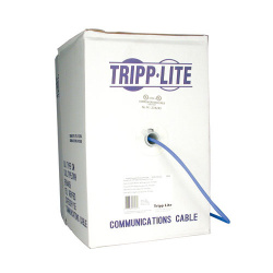 Tripp Lite by Eaton Bobina de Cable Patch Cat5e UTP, 305 Metros, Azul 