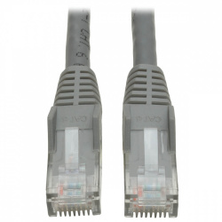 Tripp Lite by Eaton Cable Patch Cat6 UTP Moldeado sin Enganches RJ-45 Macho - RJ-45 Macho, 2.1 Metros, Gris  