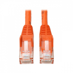 Tripp Lite by Eaton Cable Patch Cat6 UTP Moldeado Sin Enganches RJ-45 Macho - RJ-45 Macho, 7.62 Metros, Naranja 