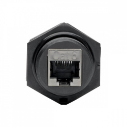 Tripp Lite by Eaton Conector Cat5/5e/6 RJ-45, Negro, 1 Pieza 