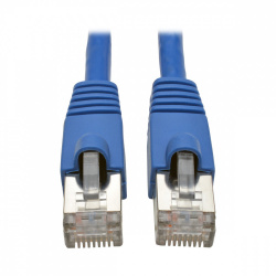 Tripp Lite by Eaton Cable Patch Cat6a STP Blindado sin Enganches RJ-45 Macho - RJ-45 Macho, 10.7 Metros, Azul 