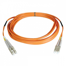 Tripp Lite by Eaton Cable Fibra Óptica Duplex LC Macho - LC Macho, 62.5/125, 3 Metros, Naranja 