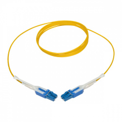 ADVANCED CABLE TECHNOLOGY - RL1803 3m 2x LC 2x SC Blu, Giallo Cavo A Fibre Ottiche