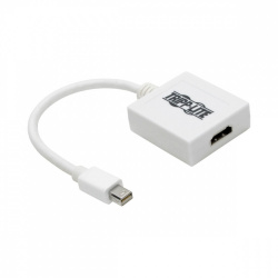 Tripp Lite by Eaton Cable Adaptador Mini DisplayPort Macho - HDMI Hembra, 15cm, Blanco 