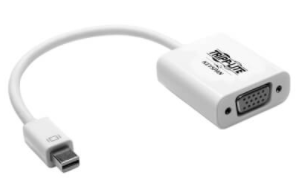 Tripp Lite by Eaton Cable Adaptador Mini DisplayPort Macho - HD15 Hembra, 1080p, 15cm, Blanco 