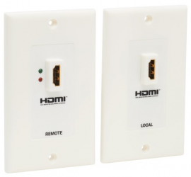 Tripp Lite by Eaton Juego Extensor de Placa de Pared HDMI sobre Cat5/Cat6 Doble 