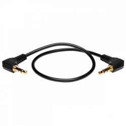 Tripp Lite by Eaton Cable Auxiliar 3.5mm Macho - Macho, 30cm, Negro 