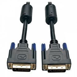 Tripp Lite by Eaton Cable DVI de Doble Enlace para Monitor, DVI-D Macho - DVI-D Macho, 1.83 Metros, Negro 