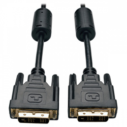 Tripp Lite by Eaton Cable DVI-D Macho - DVI-D Macho, 4.57 Metros, Negro 