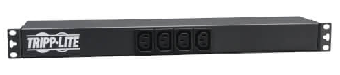 Tripp Lite by Eaton PDU12IEC PDU Monofásico Básico, 16A 100-240V, para Instalación Horizontal en 1U de Rack 