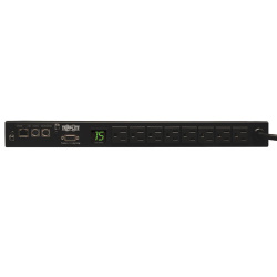 Tripp Lite by Eaton PDU Monitoreable Monofásico, 1.4kW, 120V, 8 Tomacorrientes, 3.66 Metros, para Instalación 1U en Rack 