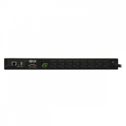 Tripp Lite by Eaton PDU Monitoreable Monofásico, 1.9kW, 120V, 8 Tomacorrientes, 3.66 MEtros, para Instalación 1U en Rack 