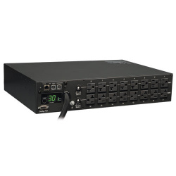 Tripp Lite by Eaton PDU Monofásico Monitoreable, 30A 120V, Instalación Horizontal en 2U de Rack, 16 Tomacorrientes 