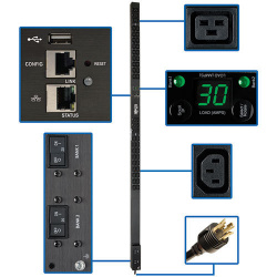 Tripp Lite by Eaton PDU para Rack 0U PDUMNV30HV2LX, 30A, 200-240V, 42 Contactos 