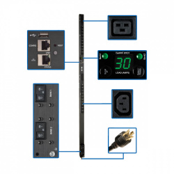 Tripp Lite by Eaton PDU para Rack 0U PDUMV30HVNETLX, 30A, 200-240V, 24 Contactos 