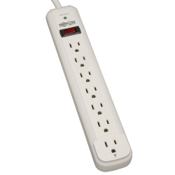 Tripp Lite by Eaton Barra de 7 Contactos Protect it!, 1080 Joules, Cable de 1.83m ― ¡Envío gratis limitado a 3 unidades por cliente! 