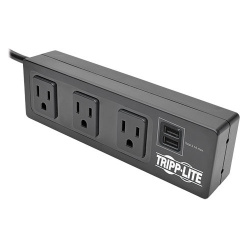 Tripp Lite by Eaton Supresor de Picos Protect It!, 3 Contactos, 2x USB, 510 Joules 