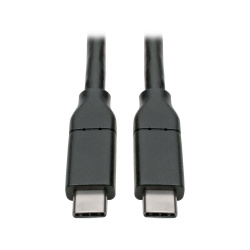 Tripp Lite by Eaton Cable USB C Macho - USB C Macho, 3.96 Metros, Negro 