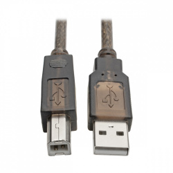 Tripp Lite by Eaton Cable USB 2.0 A Macho - USB 2.0 B Macho, 9.14 Metros, Negro 
