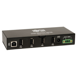 Tripp Lite by Eaton Hub USB-B Hembra - 4 Puertos USB 2.0 Hembra, 480Mbit/s, Negro 