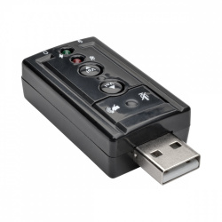 Tripp Lite by Eaton Adaptador USB Macho - 2x 3.5mm Hembra 