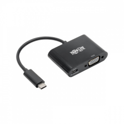 Tripp Lite by Eaton Adaptador USB C Macho - VGA Hembra, Compatible con Thunderbolt 3, Negro 