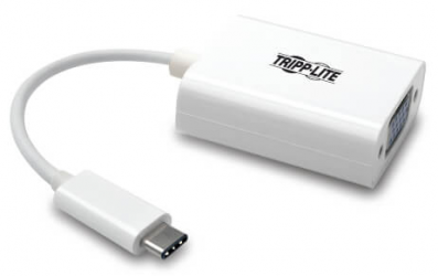 Tripp Lite by Eaton Adaptor USB 3.1 Macho - VGA Hembra, Blanco 