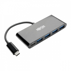 Tripp Lite by Eaton Hub USB 3.1 - 4x USB A 3.0 / 1x USB C 3.1 Hembra, 5000 Mbit/s, Negro 