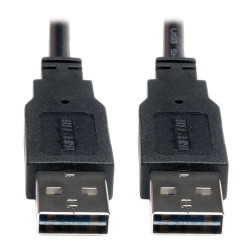 Tripp Lite by Eaton Cable USB-A Macho - USB-A Macho, 3 Metros  