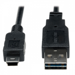 Tripp Lite by Eaton Cable USB A Macho - Mini-USB B Macho, 91cm, Negro 