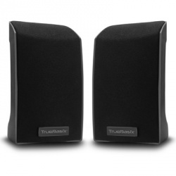 True Basix Bocinas para Computadora TB-02005, Alámbrico, 2.0, 1W RMS, 60W PMPO, USB, Negro 