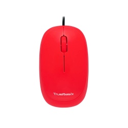 Mouse True Baxis TB-924764, Alámbrico, USB, 1000DPI, Rojo 