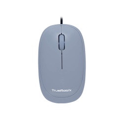 Mouse True Baxis TB-924764, Alámbrico, USB, 1000DPI, Gris 