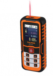 Truper Medidor de Distancias 100374, hasta 100 Metros, Negro/Naranja 