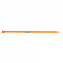 Truper Barreta de Punta BAP-150, 150cm, Mango de Acero  