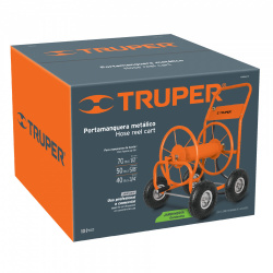 Porta Manguera Portátil Truper PORMA-70, Naranja 