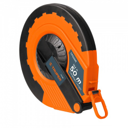 Flexómetro Truper TP50ME, 50 Metros, 14.5mm, Naranja/Negro 
