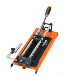 Truper Cortador de Azulejo CAZ-33, hasta 33cm, Espesor 1.2cm, Negro/Naranja 