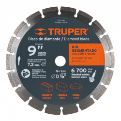 Truper Disco para Máquinas Eléctricas DID-390, 9