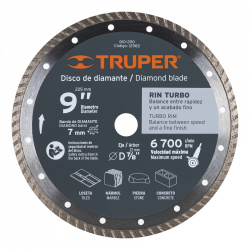 Truper Disco DID-290, 9