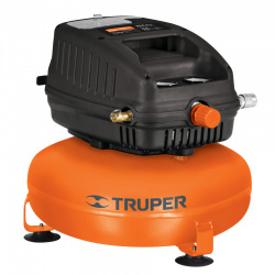 Truper Compresor de Aire Libre de Aceite COMP-12S, 12L, 1HP, 127V 