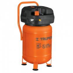 Truper Compresor de Aire Vertical Libre de Aceite COMP-30S, 30L, 2/3HP, 127V 