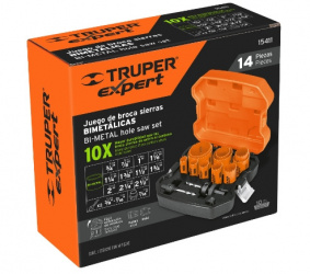 Truper Brocasierras de Alta Velocidad para Madera/Acero/Acero Inoxidable KITB-11, 13 Piezas 